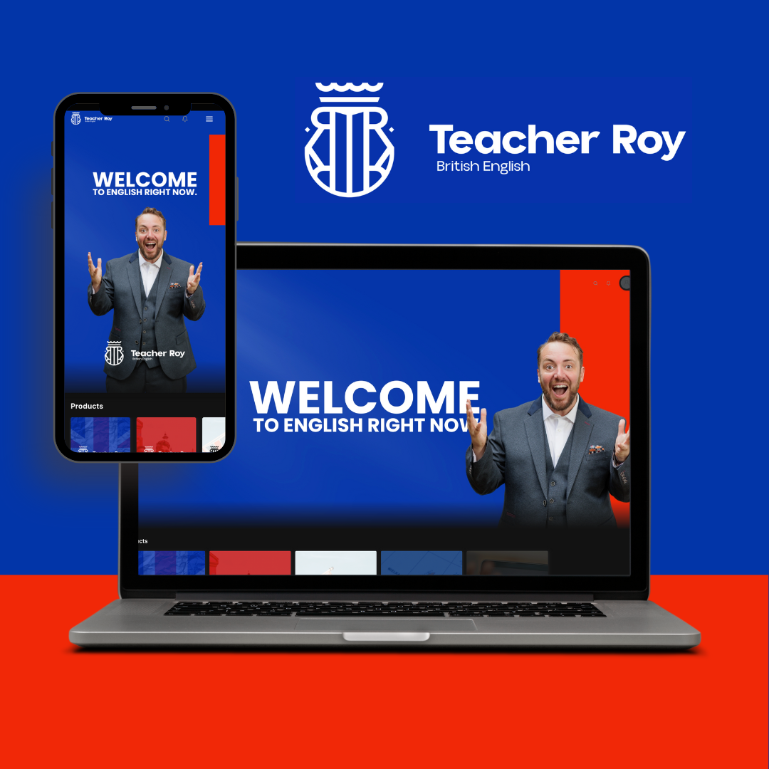 Course platform on laptop and mobile