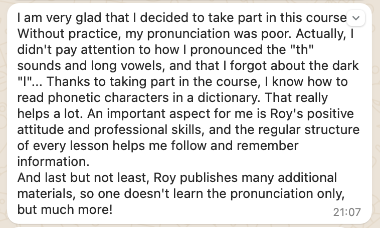 Student testimonial 4