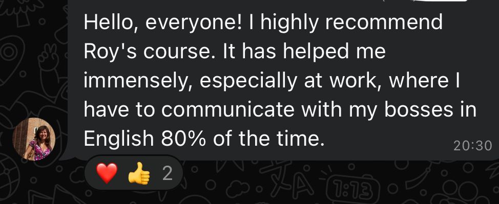 Student testimonial 15